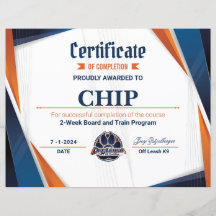 Certificado OLK9 nº 2