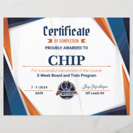 Certificado OLK9 nº 2