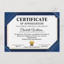 Certificado Profissional de Apreciação 2026