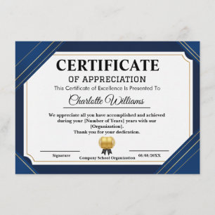 Certificado Profissional de Apreciação 2026