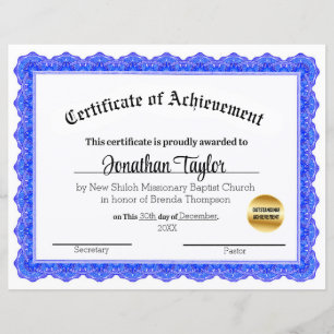 Certificado Tradicional de Bolsa de Estudo