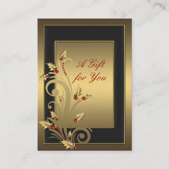 Certificados de oferta de feriados corporativos (Frente)