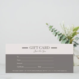 Certificados de oferta profissional minimalistas m