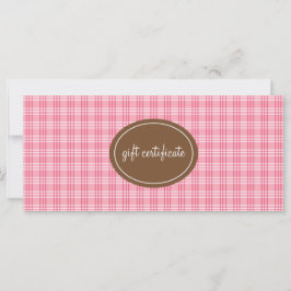 Certificados de Presente do Estilo Boutique de Xad