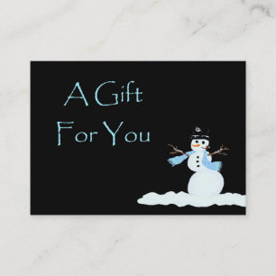 Certificados do cartão de presente do Natal do