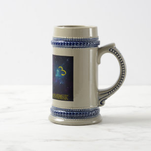 Cerveja 333 - O NÚMERO do ANJO (nebulosa), caneca de