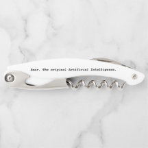 Cerveja. A Inteligência Artificial original. Abert