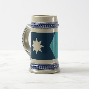 Cerveja Caneca com a Bandeira de Minnesota, EUA