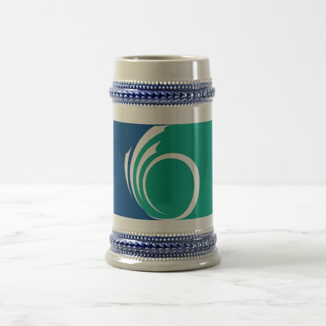 Cerveja Caneca com Bandeira de Ottawa, Canadá (Centro)