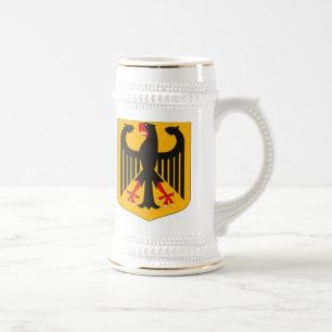 Cerveja Caneca da brasão de Alemanha