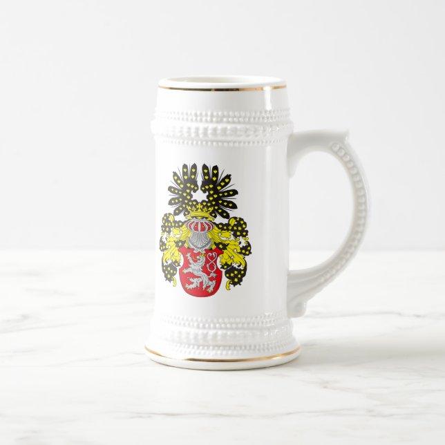 Cerveja Caneca da brasão de Boémia (século XIX) (Direita)
