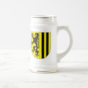 Cerveja Caneca da brasão de Dresden