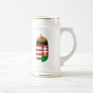 Cerveja Caneca da brasão de Hungria