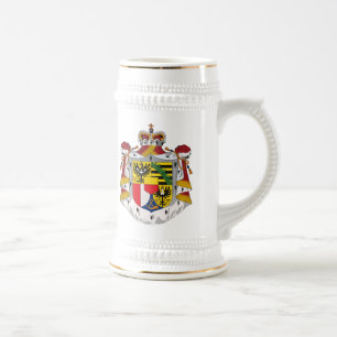 Cerveja Caneca da brasão de Liechtenstein