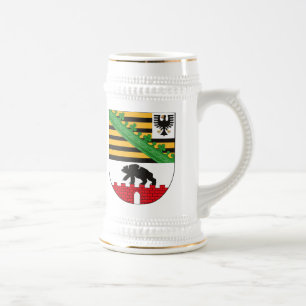 Cerveja Caneca da brasão de Sachsen Anhalt