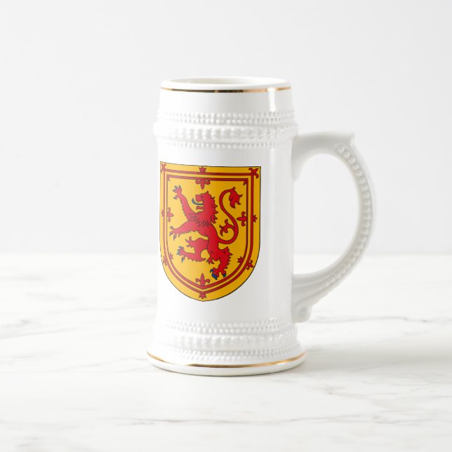 Cerveja Caneca da brasão de Scotland (Direita)