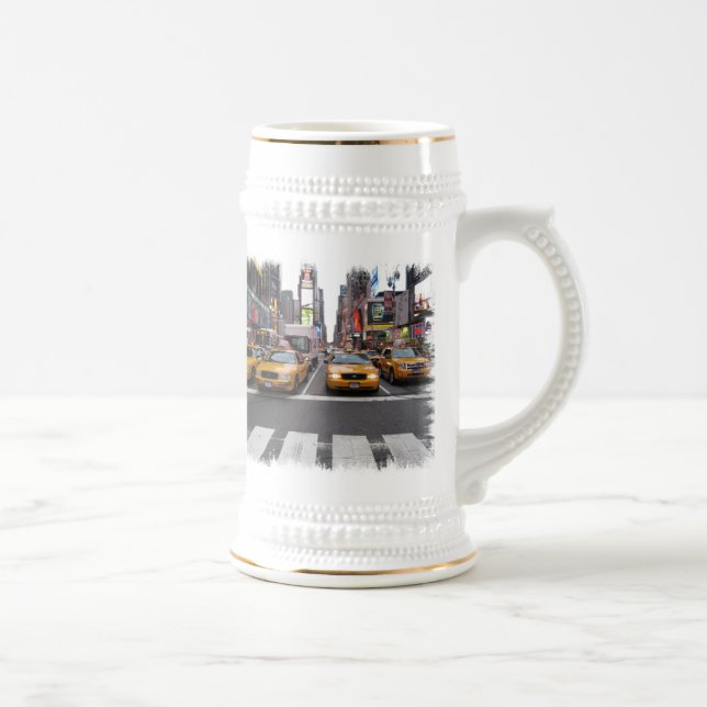 Cerveja Caneca da Nova Iorque de Timesquare (Direita)