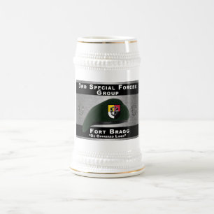 Cerveja Caneca de aço inoxidável do 3º Grupo de Forças Esp
