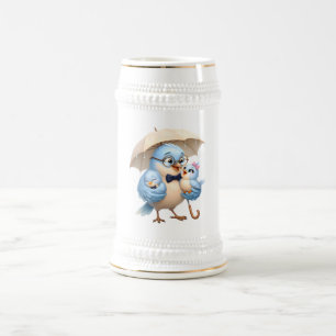 Cerveja Caneca de Café Pai Pássaro Presente para o Pai