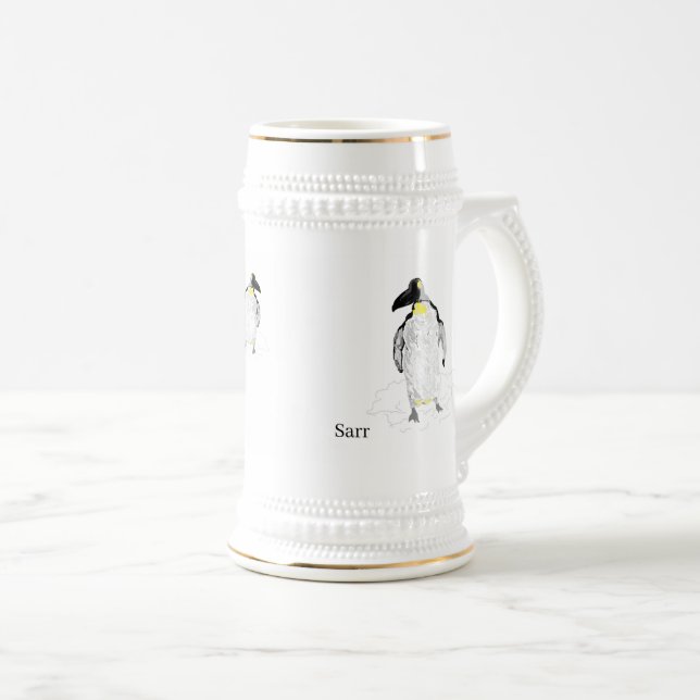 Cerveja Caneca de cerveja-Mug: Penquin (Frente Esquerda)