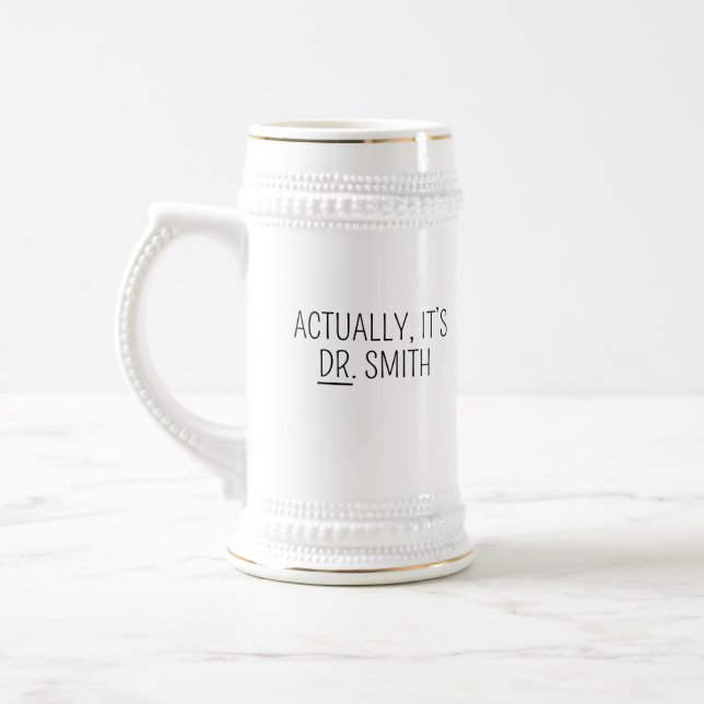 Cerveja Caneca de Doutor, Caneca de PHD, Na verdade é Cane (Esquerda)
