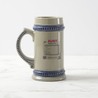 Cerveja Caneca de Fatos Nutricionais da Tia para Café Dive
