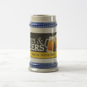 Cerveja Caneca de lousa Cheers and Beers
