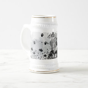 Cerveja Caneca de manchas para amantes de gatos fofos e ad