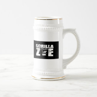 Cerveja Caneca de Zoe do gorila - logotipo