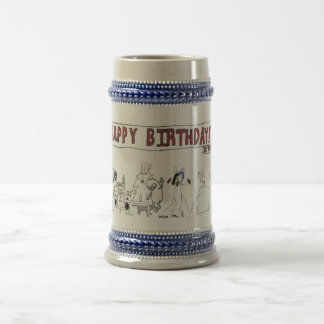 Cerveja Caneca do aniversário de 21 anos