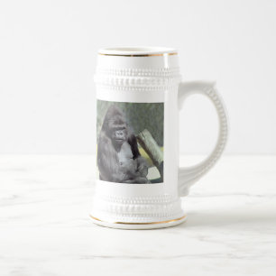Cerveja Caneca grande do gorila de Gunns