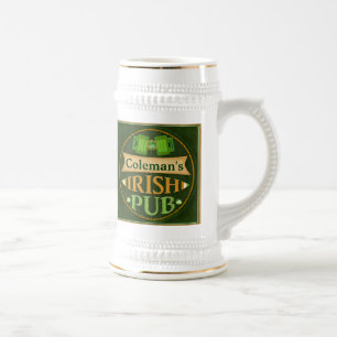 Cerveja Caneca irlandesa do bar do dia de St Patrick