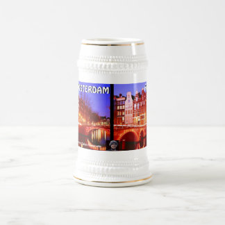 CERVEJA CANECA MOJISOLA A GBADAMOSI OKUBULE DE AMSTERDÃO