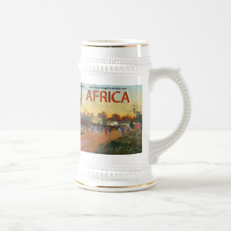 CERVEJA CANECA MOJISOLA DE ÁFRICA UM GBADAMOSI OKUBULE O