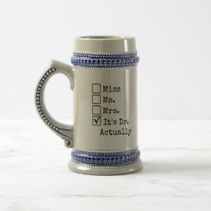 Cerveja Caneca Personalizada de Formatura de DR, Presente