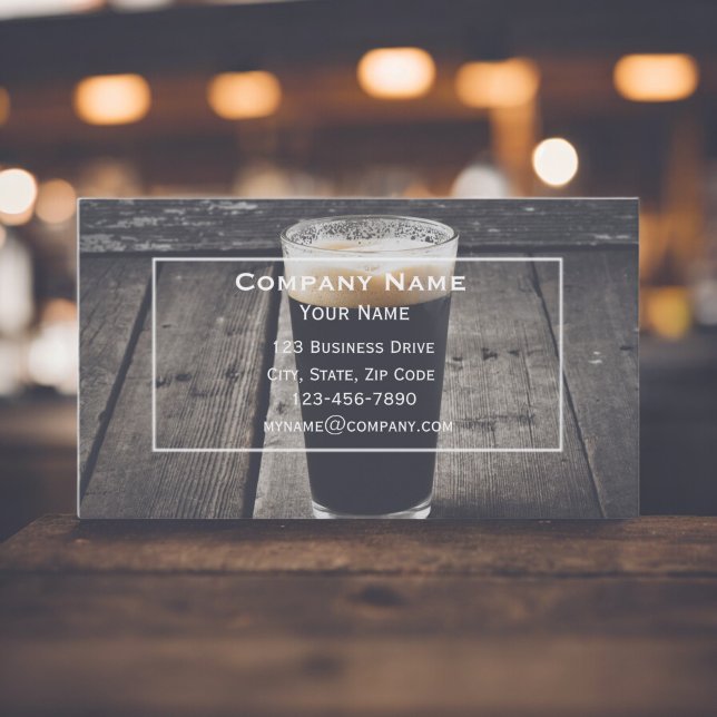 Cerveja Cartão de visita (Criador carregado)