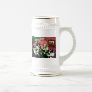 Cerveja Casa dos Aussies 4 cães que jogam a caneca de