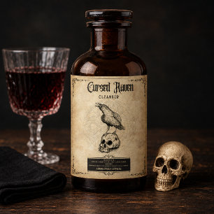 Cerveja Corvo Amaldiçoado: O Rótulo de Garrafa Definitivo