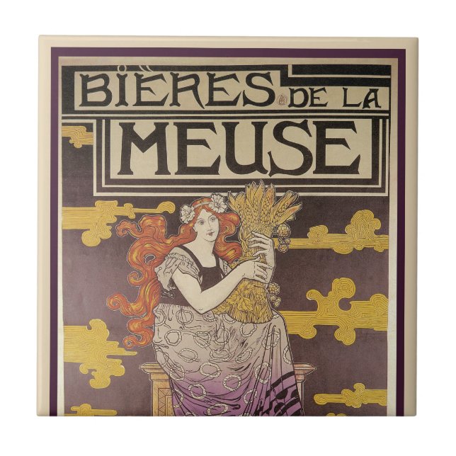 Cerveja da Meuse por Marc Auguste Bastard (Frente)