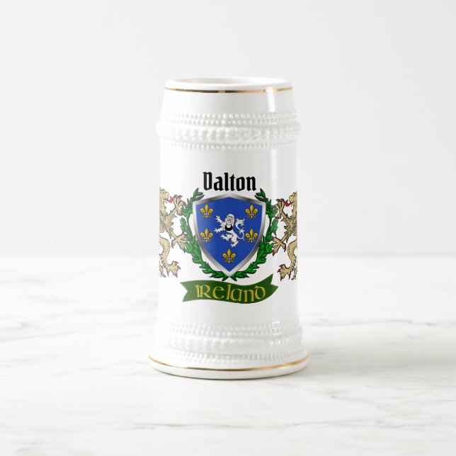 Cerveja Dalton Irish Shield Personalizado Beer Caneca de c (Centro)