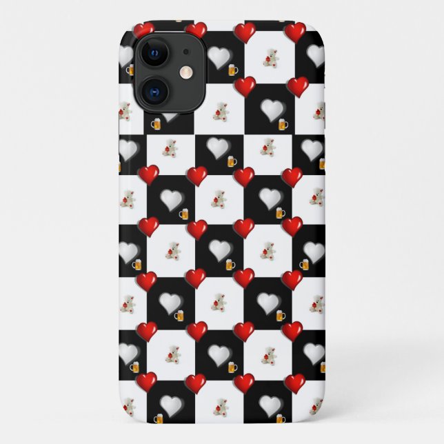 Cerveja de Capas de iphone de Urso Branco (Verso)