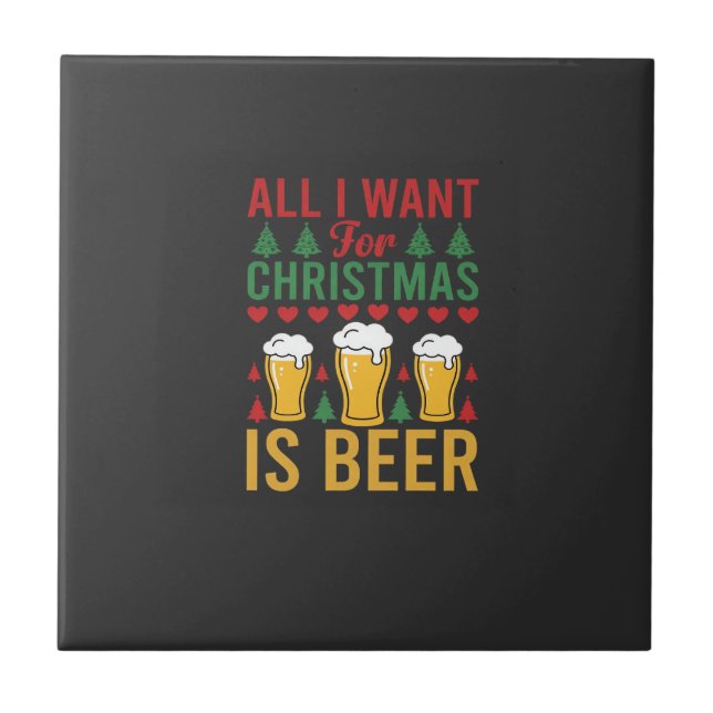 Cerveja de Natal Bebida de Feriado (Frente)