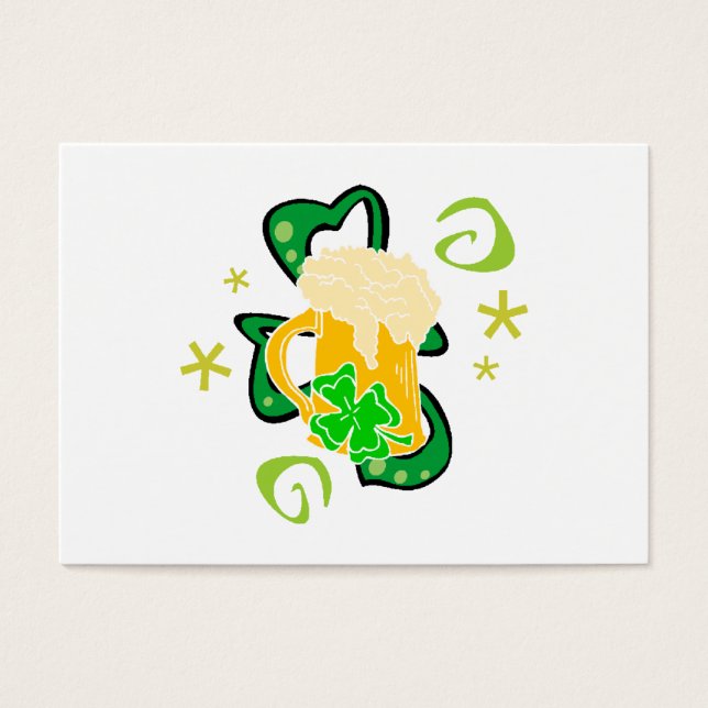 Cerveja e Irlandês Cheer (Frente)