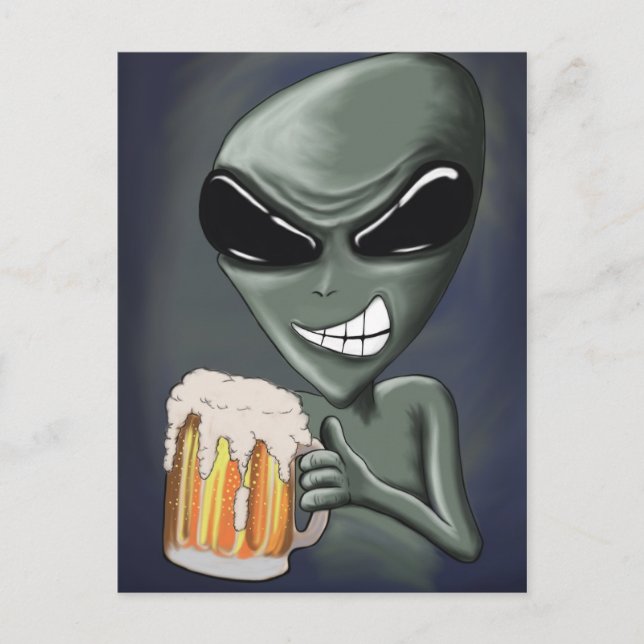 Cerveja é o que nós estamos bebendo o cartão II (Frente)