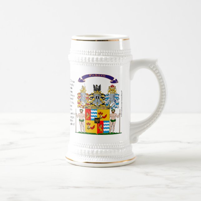Cerveja Fekete, a origem, significado e a caneca de (Direita)