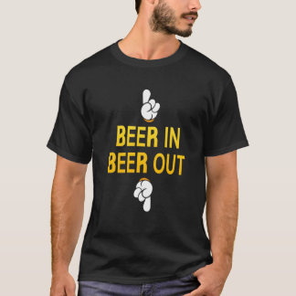 Cerveja na camisa de cerveja