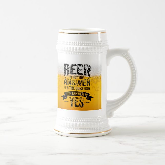 Cerveja Não É A Caneca de cerveja Da Cerveja Respo (Direita)