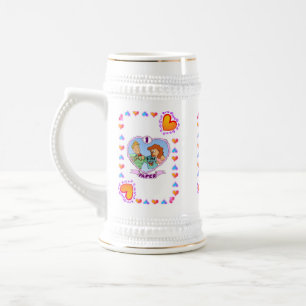 Cerveja ø aniversário - papel, caneca Wedding de