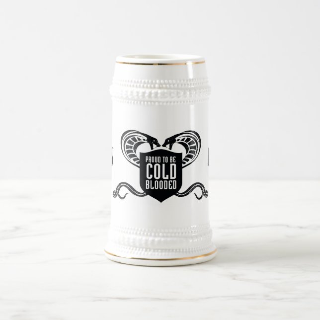 Cerveja Orgulhoso ser caneca fria de Blooded Stein/ (Centro)
