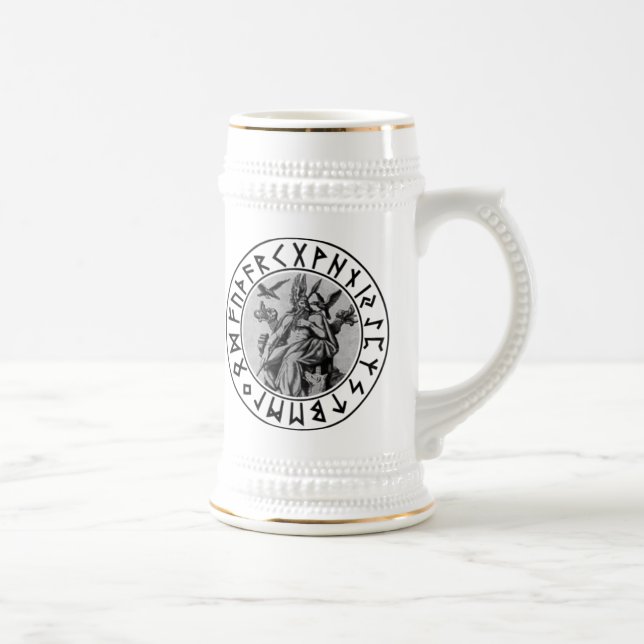 Cerveja protetor de Odin da caneca (Direita)